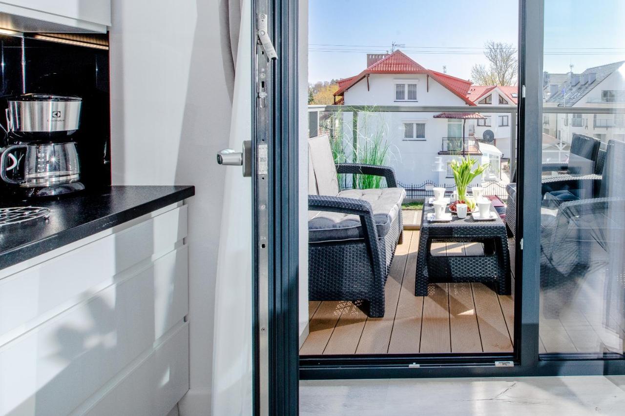 Apartament Linia Komfortu Gardenia Dziwnow Z Widokiem Na Morze Epapartamenty Exteriör bild